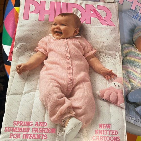 Lot of 5 Phildar Pingouin BABY knitting books VG - Picture 5 of 11